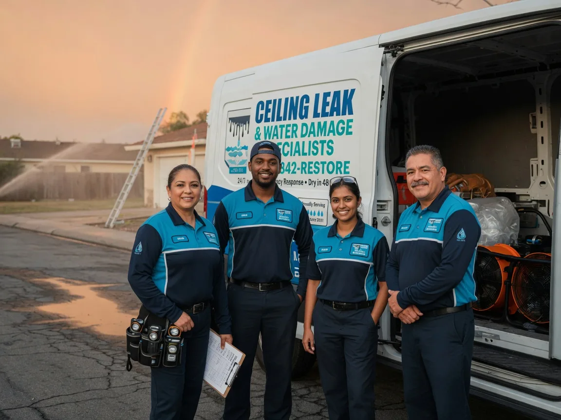 Ceiling Leak Cleanup company in Donahue, IA